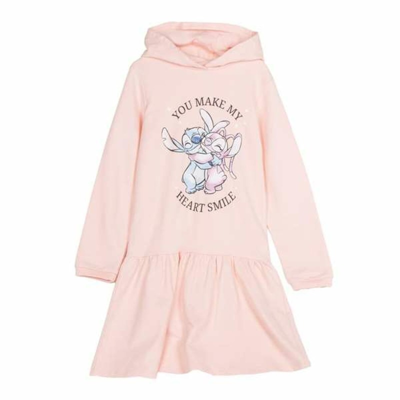 Vestito Stitch Rosa chiaro Bambina