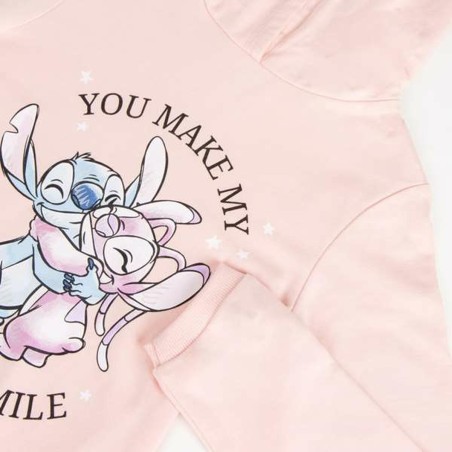 Vestito Stitch Rosa chiaro Bambina