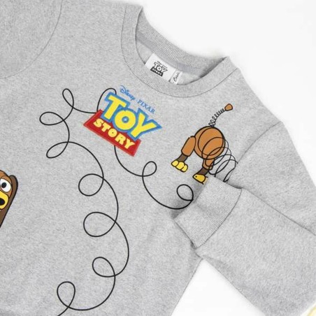 Felpa senza Cappuccio Bambino Toy Story Grigio