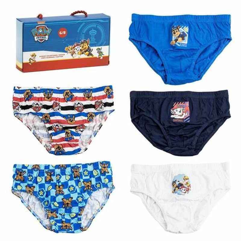 Pacco di Slip da Uomo The Paw Patrol Multicolore Pacco di Slip da Uomo The Paw Patrol Multicolore