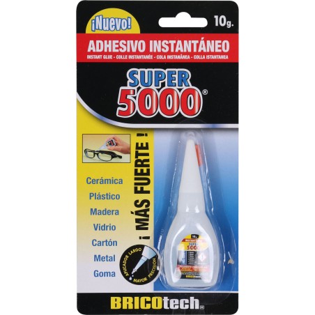 Adesivo Istantaneo Bricotech Super 5000 10 g (24 Unità)