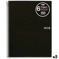 Quaderno Miquelrius Grafite A4 150 Fogli (5 Unità)