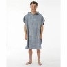 Poncho-Asciugamano con Cappuccio Rip Curl Logo Azzurro