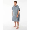 Poncho-Asciugamano con Cappuccio Rip Curl Logo Azzurro