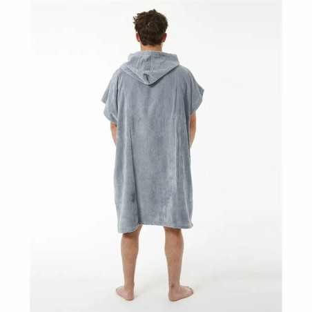 Poncho-Asciugamano con Cappuccio Rip Curl Logo Azzurro