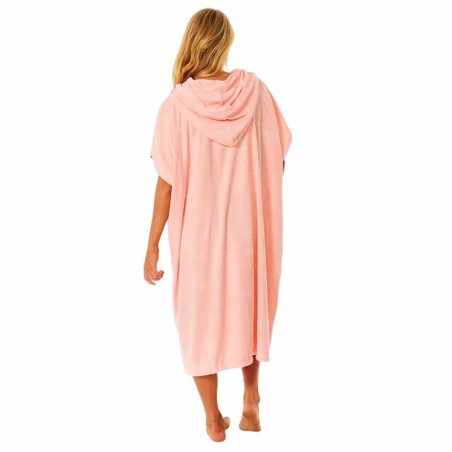 Poncho-Asciugamano con Cappuccio Rip Curl Classic Surf Salmone