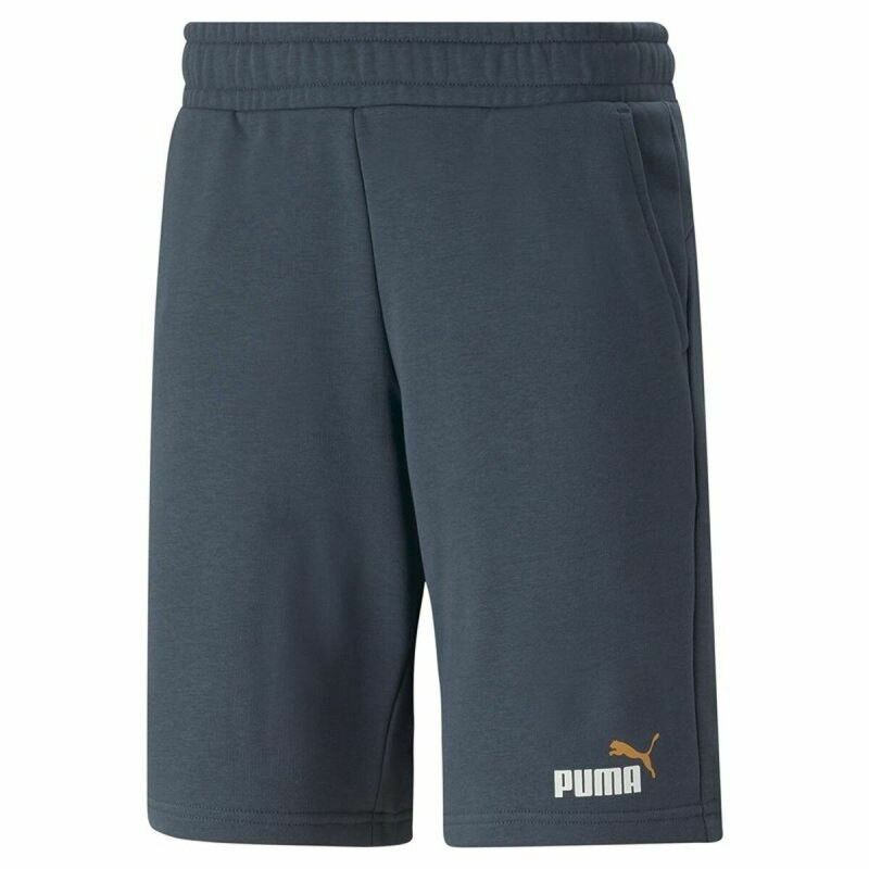Pantaloni Corti Sportivi da Uomo Puma Puma Essentials+ 2 Cols Grigio scuro Pantaloni Corti Sportivi da Uomo Puma Puma Essentials+ 2 Cols Grigio scuro