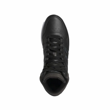 Scarpe da Tennis Casual Uomo Adidas Hoops 3.0 Mid Nero