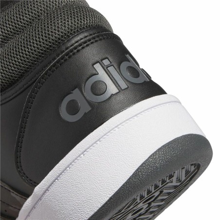 Scarpe da Tennis Casual Uomo Adidas Hoops 3.0 Mid Nero