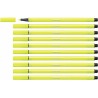 Pennarelli Stabilo Pen 68 Fluorescente Giallo (10 Pezzi)