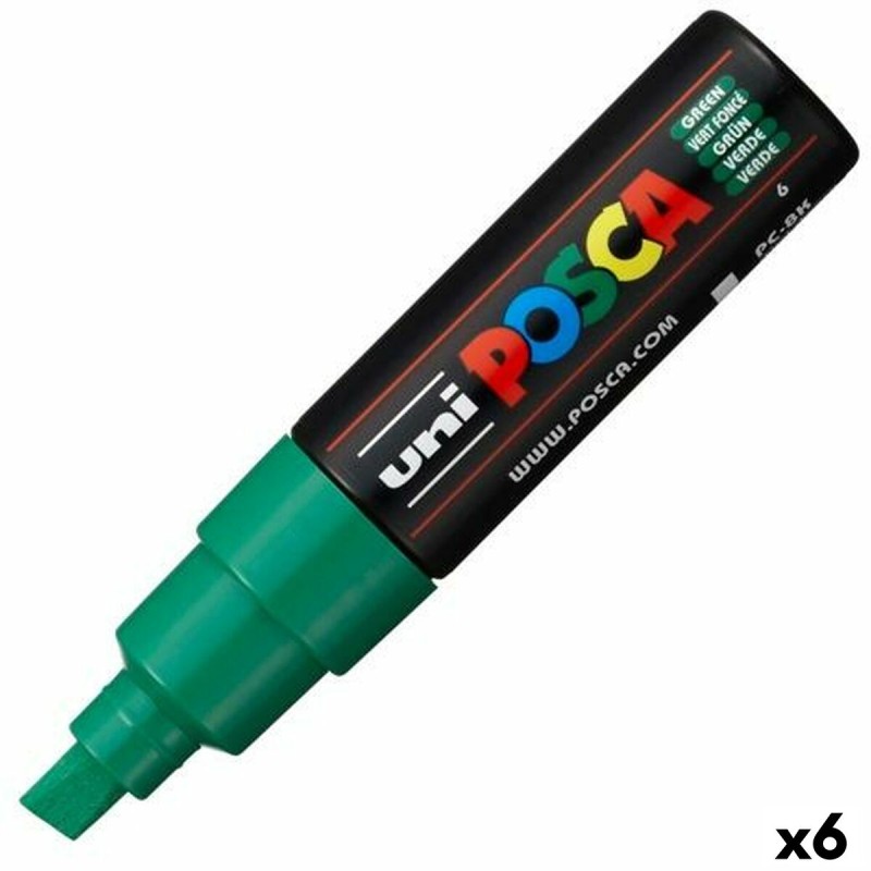 Pennarello POSCA PC-8K Verde (6 Unità) Pennarello POSCA PC-8K Verde (6 Unità)