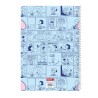 Agenda Snoopy Love Azzurro A4 80 Pagine