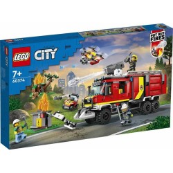 Set di Costruzioni Lego City Mobile Fire Control Unit 60374 502 Pezzi