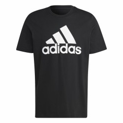 Maglia a Maniche Corte Uomo Adidas Essentials Nero