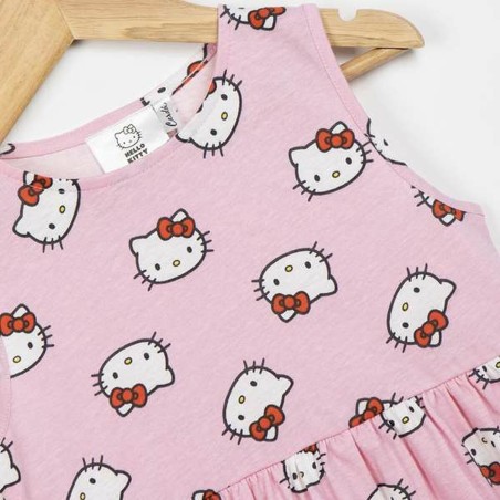 Vestito Hello Kitty Rosa Bambina