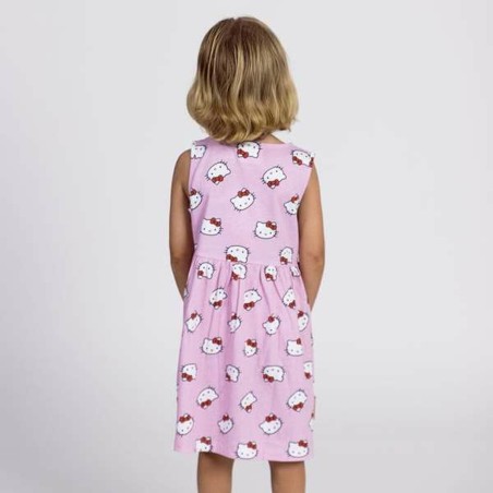 Vestito Hello Kitty Rosa Bambina
