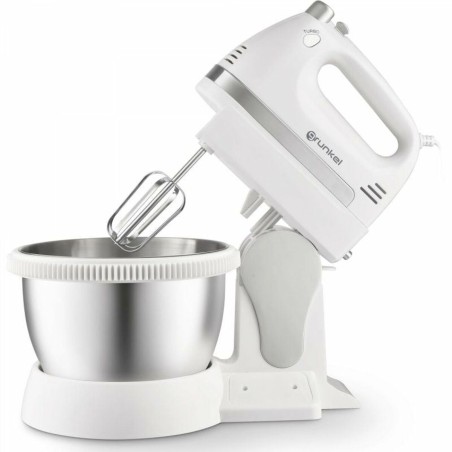 Sbattitore-Impastatrice Grunkel AM-350TURB05BOWL 350 W Bianco 1 L 2 L