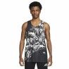 Canotta Uomo Nike Trail Rise Grigio Nero
