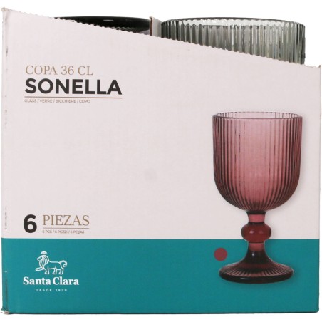 Calice da champagne Santa Clara Sonella Verde (36 Unità)