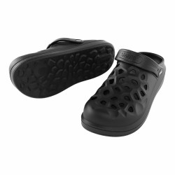 Zoccoli Stocker Nero Perforato