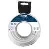 Cavo EDM 28031 Bianco 2 x 1,5 mm 5 m
