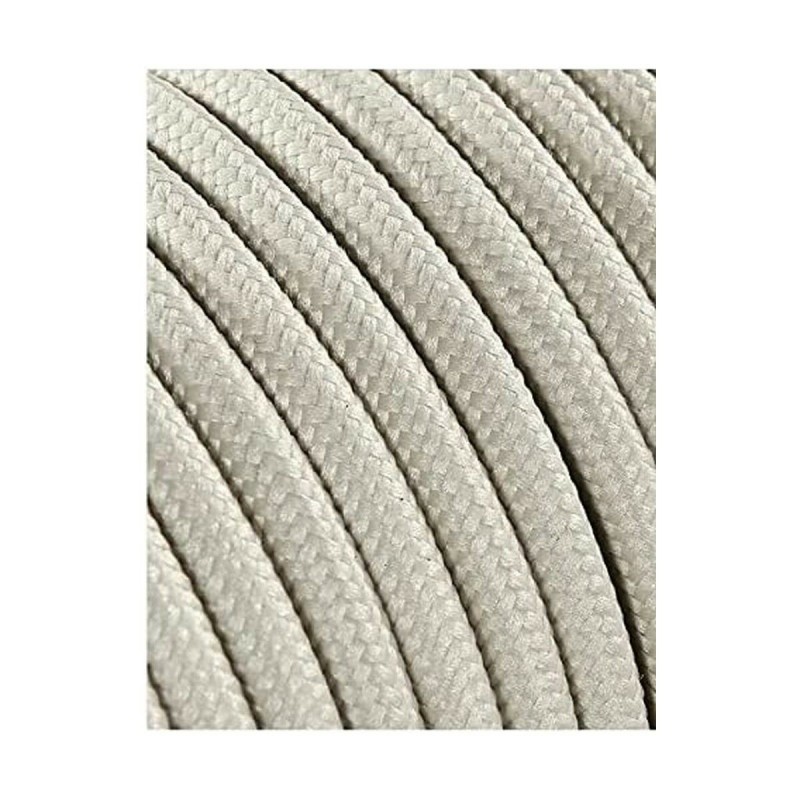 Cavo EDM 11847 Bianco 2 x 0,75 mm 5 m Cotone Cavo EDM 11847 Bianco 2 x 0,75 mm 5 m Cotone