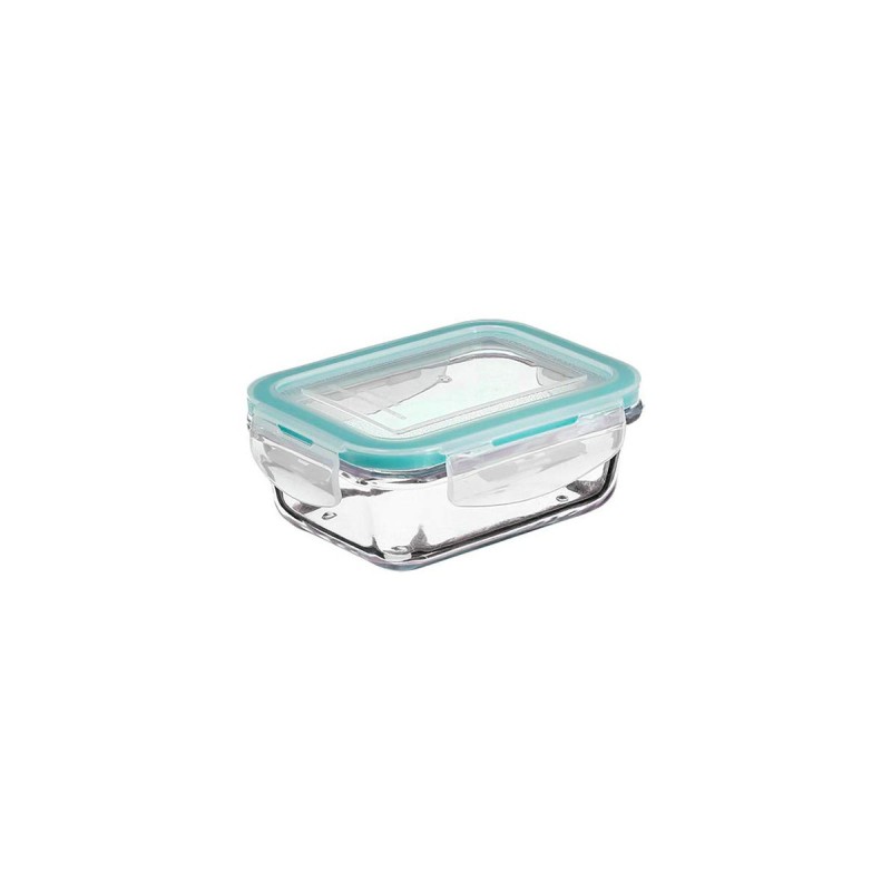 Porta pranzo 5five Simply Smart Azzurro Trasparente Cristallo 330 ml 13 x 10 x 5 cm Porta pranzo 5five Simply Smart Azzurro Trasparente Cristallo 330 ml 13 x 10 x 5 cm