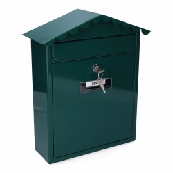 Cassetta della posta EDM 85801 Tradition Verde Acciaio 26 x 9 x 35,5 cm