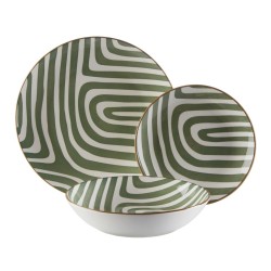 Servizio di Piatti Versa Verde Porcellana