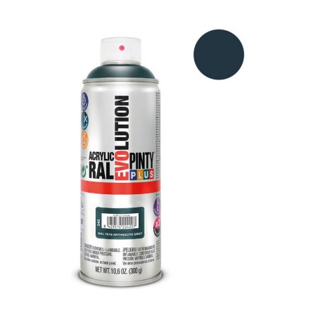 Vernice spray Pintyplus Evolution RAL 7016 400 ml Antracite