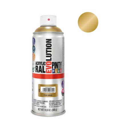 Vernice spray Pintyplus Evolution P151 400 ml Oro