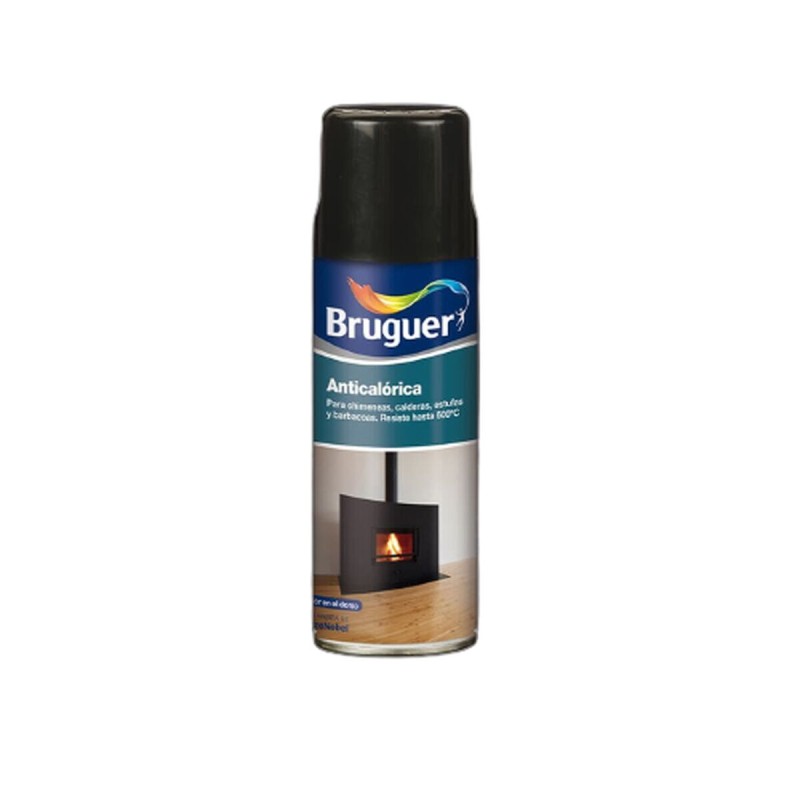 Vernice anti-calore Bruguer 5197995 Spray Argentato 400 ml Vernice anti-calore Bruguer 5197995 Spray Argentato 400 ml