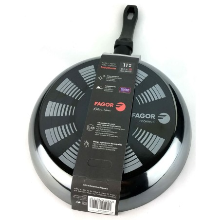Padella FAGOR Indutherm Nero Acciaio Smaltato (Ø 24 cm)