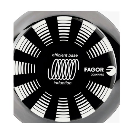 Padella FAGOR Indutherm Nero Acciaio Smaltato (Ø 28 cm)