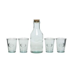 Set di Bicchieri Kitchen Goods Trasparente Cristallo