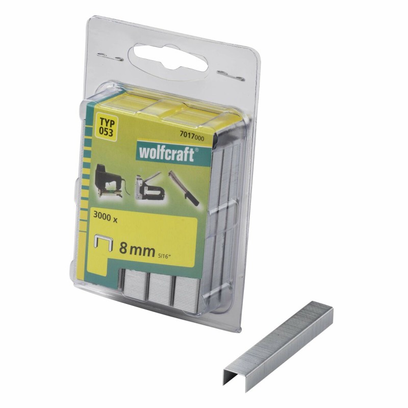 Spille Wolfcraft 7017000 Nº 053 3000 Unità Spille Wolfcraft 7017000 Nº 053 3000 Unità