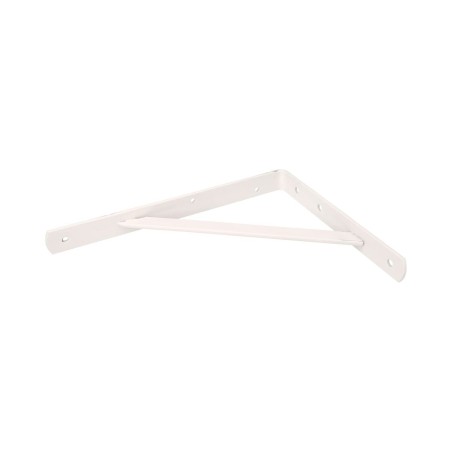 Supporto da Parete AMIG 9-5774 Mensole Acciaio Bianco (30 x 22,5 cm)