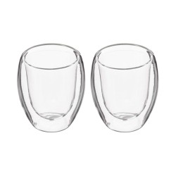 Set di Tazze da Caffè Secret de Gourmet Trasparente Cristallo 70 ml