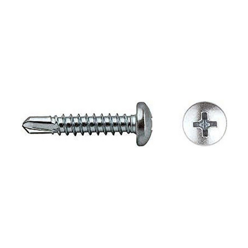 Scatola a viti CELO Ø 4,8 x 32 mm Vite per lamiera 500 Unità Zincato Scatola a viti CELO Ø 4,8 x 32 mm Vite per lamiera 500 Unità Zincato