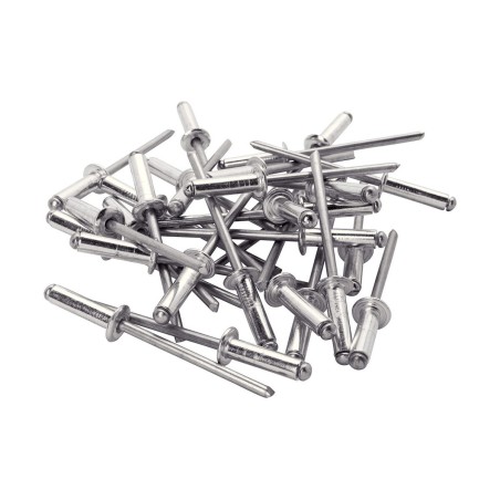 Rivetto Rapid 5001528 Punta da trapano Ø 3,2 x 6 mm Alluminio (50 Unità)