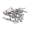 Rivetto Rapid 5001528 Punta da trapano Ø 3,2 x 6 mm Alluminio (50 Unità)