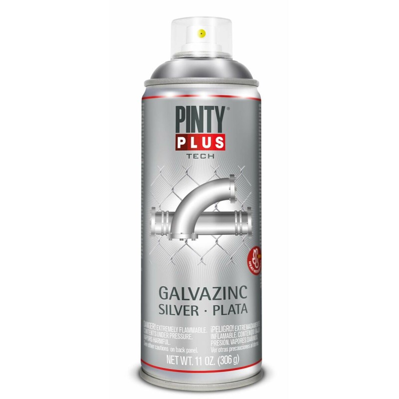 Vernice spray Pintyplus Tech Galvazinc Argentato Vernice spray Pintyplus Tech Galvazinc Argentato