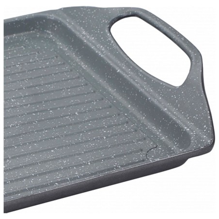 Griglia San Ignacio Lava Alluminio 45 x 27 cm Grigio