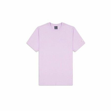 Maglia a Maniche Corte Uomo Champion Crewneck Lilla
