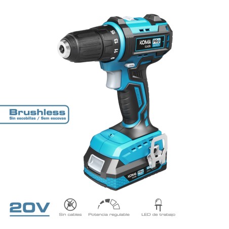 Trapano con cacciavite Koma Tools Pro Series