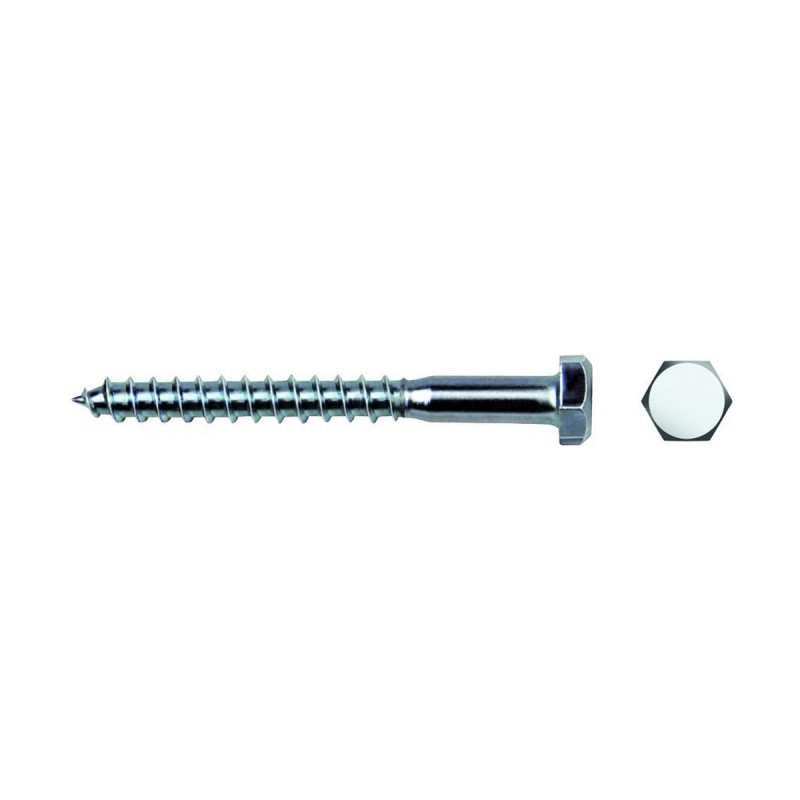 Scatola a viti CELO Ø 6 mm 100 mm Esagonale 200 Unità Zincato