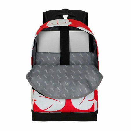 Zaino per Bambini Lilo & Stitch Karactermania Bianco Rosso 31 x 18 x 44 cm