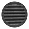 Griglia di ventilazione EDM 87722 Antracite Ø 15 cm