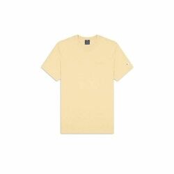Maglia a Maniche Corte Uomo Champion Crewneck Beige