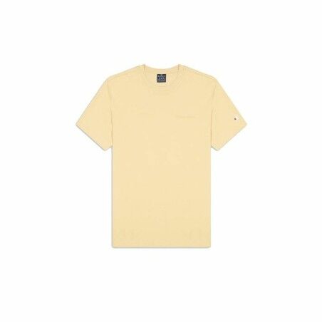 Maglia a Maniche Corte Uomo Champion Crewneck Beige